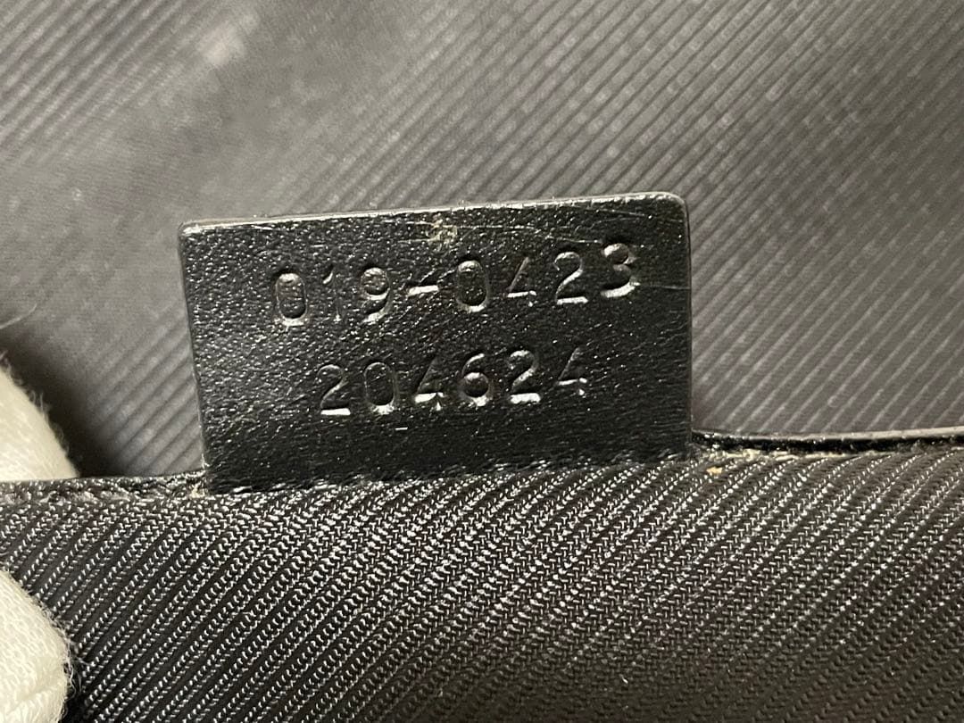 グッチ GUCCI 2wayビジネスバッグ ggキャンバス黒 0190423