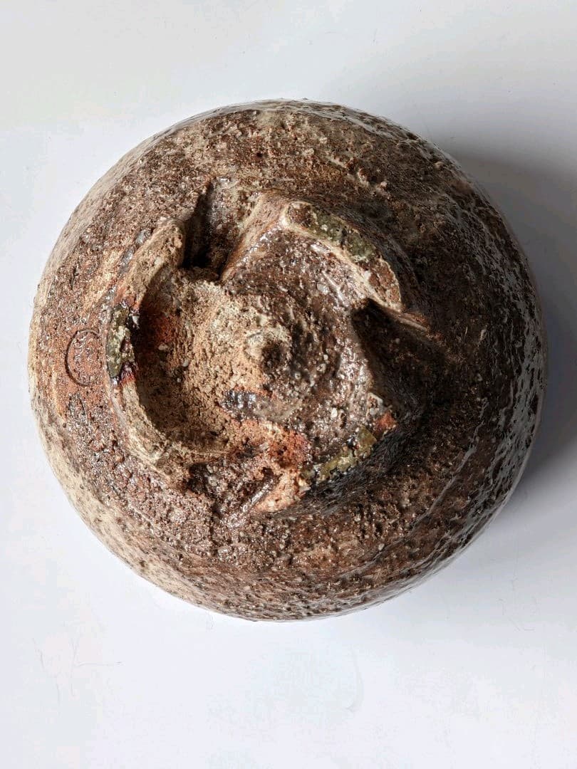 ♢萩焼 鬼萩 割り高台 抹茶碗 茶道具 アンティーク 骨董品 コレクション