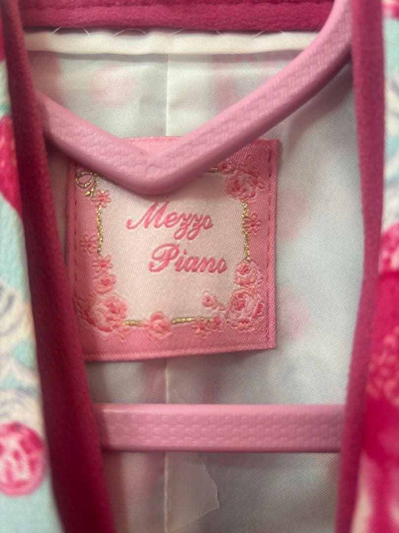 メゾピアノ　着物　七五三　3歳用　フリル付き