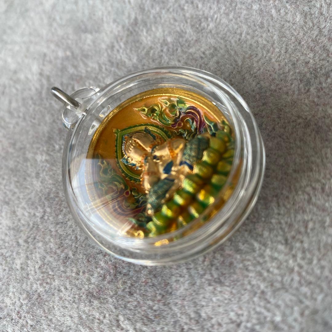 プラクルアン 純銀製 ヤック神 タオウェスワン LPパット師 開運 守護