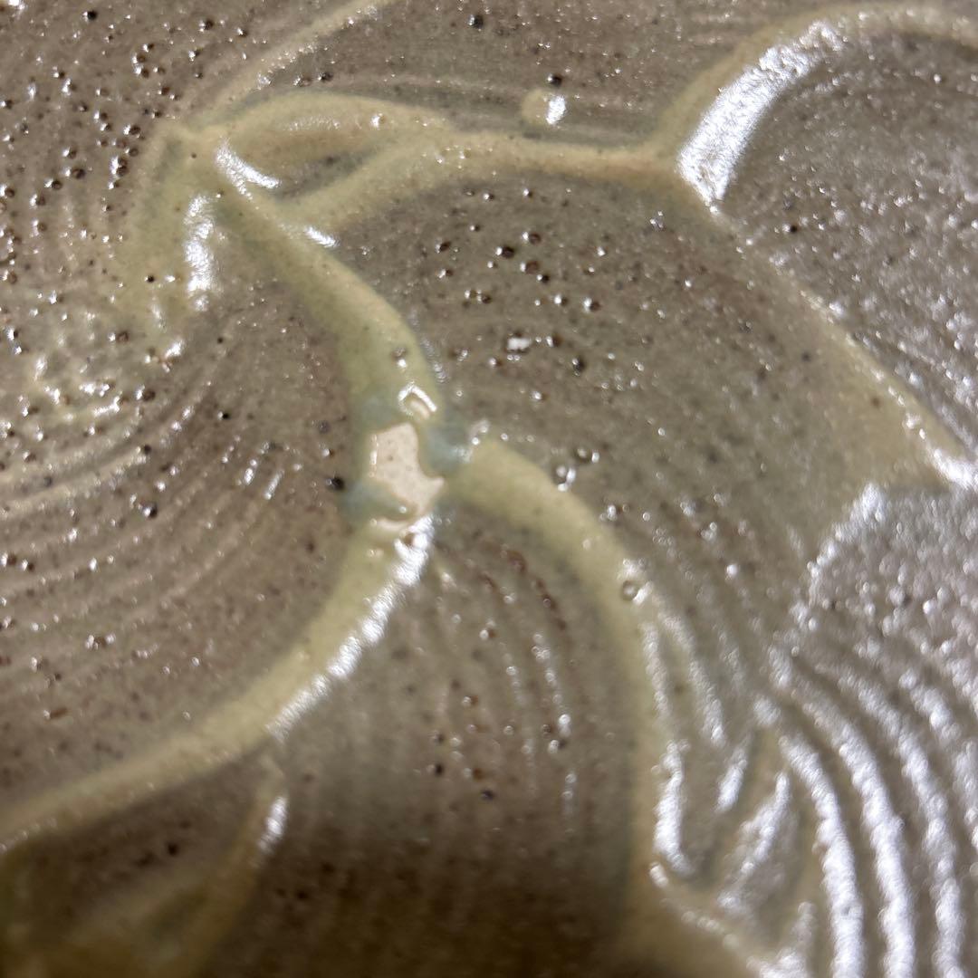 島岡達三 刷毛目大皿 益子焼 民藝 濱田庄司 - メルカリ