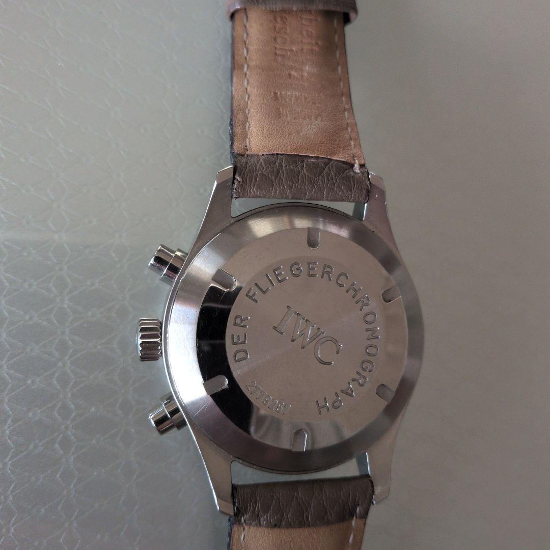 IWC 自動巻き クロノグラフ 腕時計