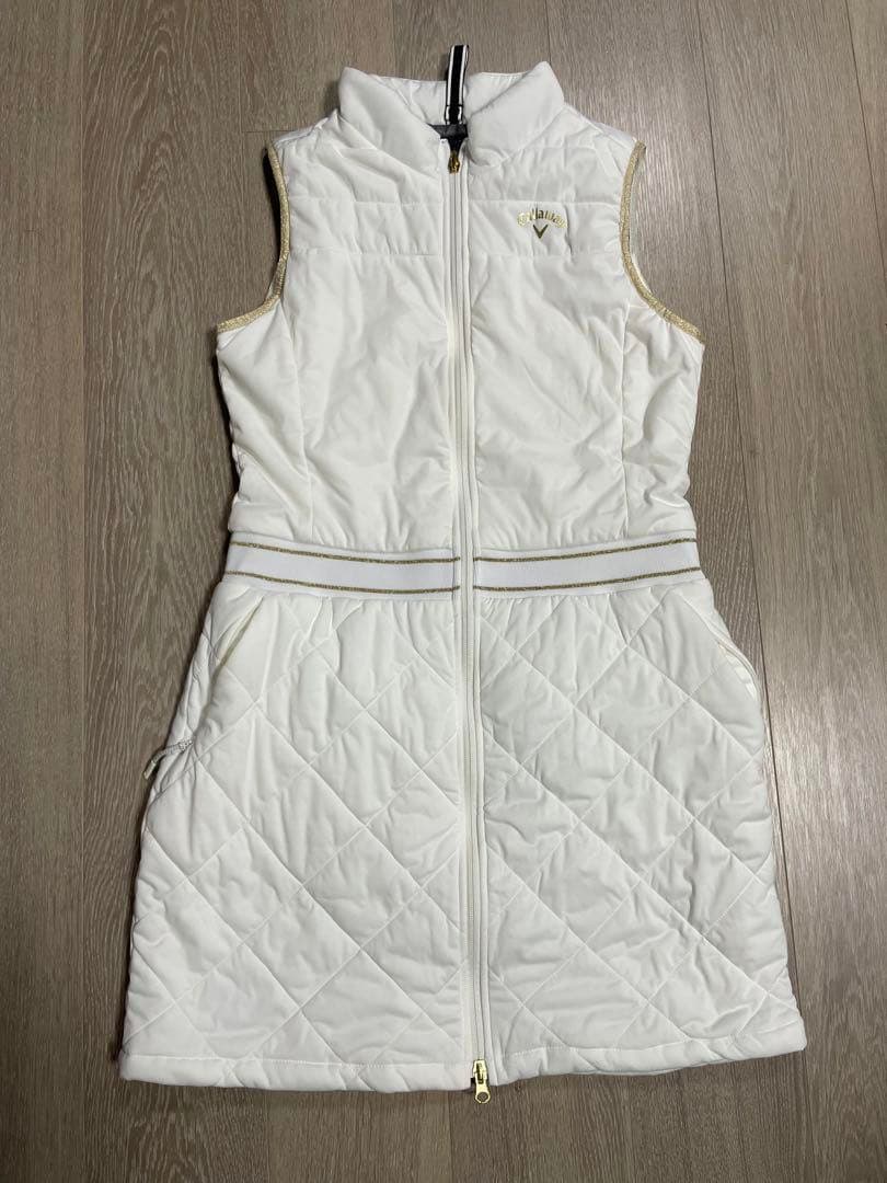 【キャロウェイ】ゴルフ ダウン ワンピース　冬　レディース