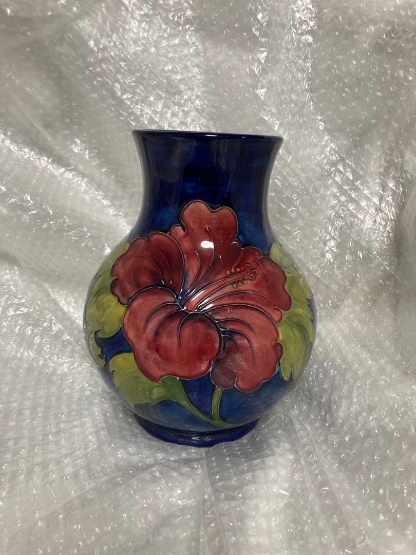 moorcroft イングランド英国王室御用達アールヌーヴォーフラワーベース