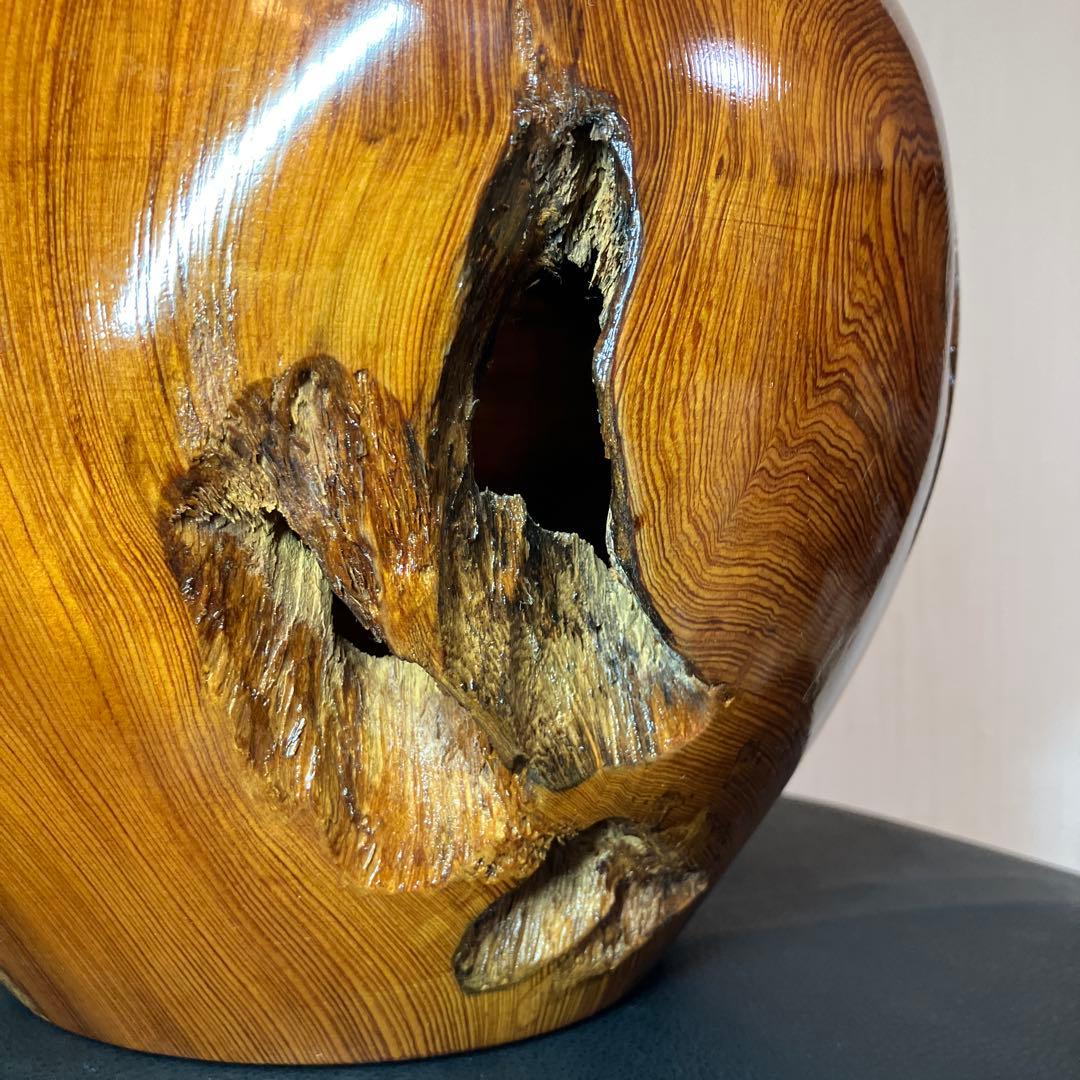 美品 希少材 屋久杉 屋久杉壺 屋久杉工芸品 世界遺産 年代物 - メルカリ