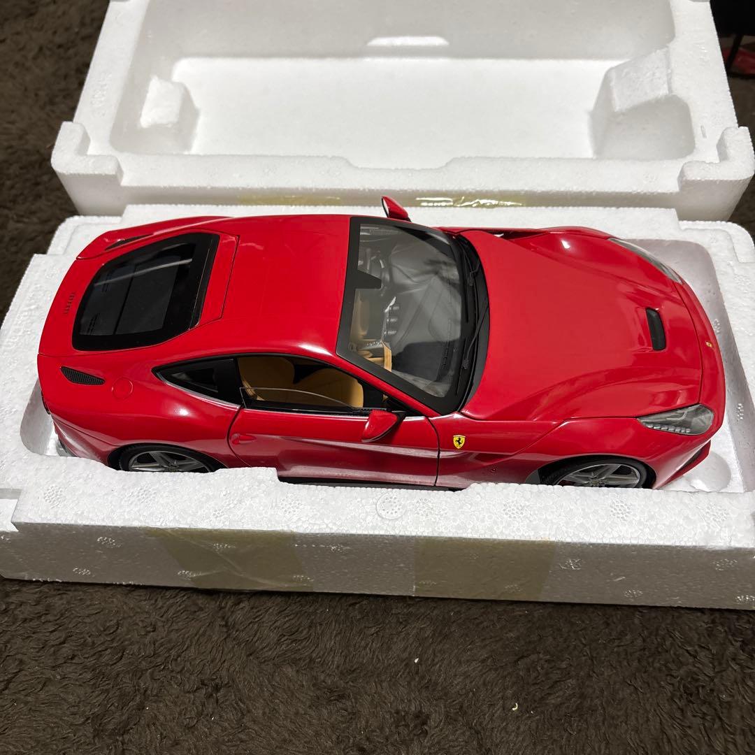 1/18 マテル ホットウィール フェラーリ F12 レッド 京商 オートアート