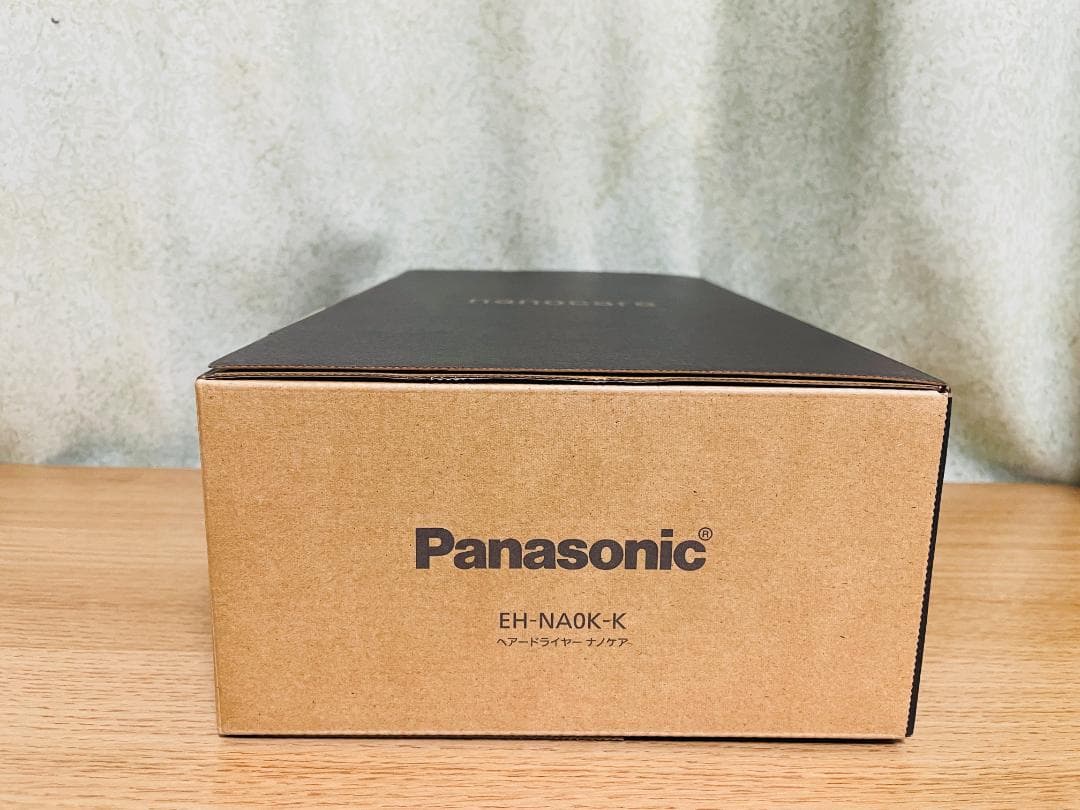 新品未使用　Panasonic ナノケア　ヘアドライヤー　EH-NA0K-K