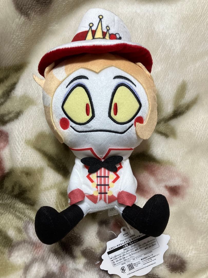 ハズビン・ホテルへようこそ おすわりぬいぐるみ ルシファー ラウンド