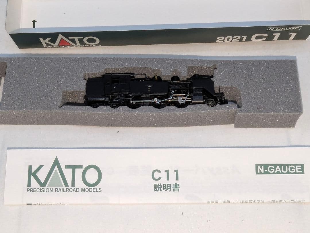 KATO　C11　蒸気機関車　【2021】　Nゲージ　パーツ未使用　美品