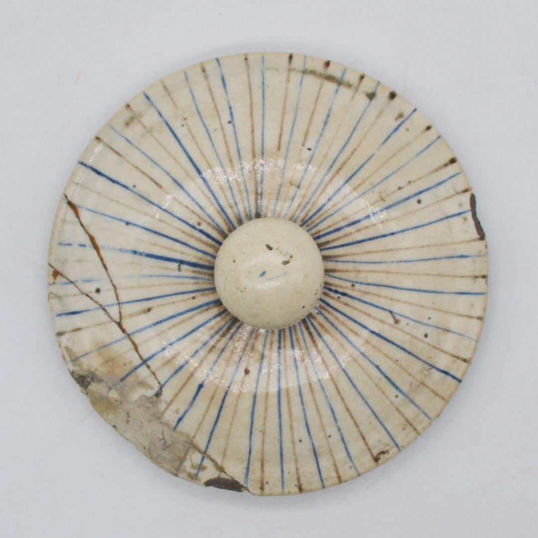 江戸時代中期〜後期　火消壺　瀬戸麦藁手火消壺　繕いの美　レトロ