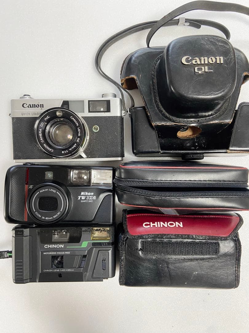 フィルムカメラ Canon Chinon Nikon Fujifilmオリンパス