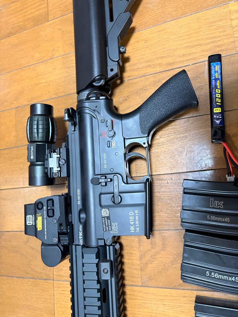 HK416D DEVGRU 次世代 サマリウムコバルトモーター おまけ付き