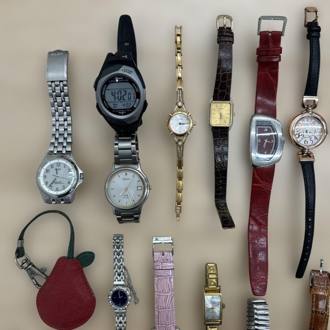 時計まとめ売り　カシオ　セイコー　アルバ　ゲス等