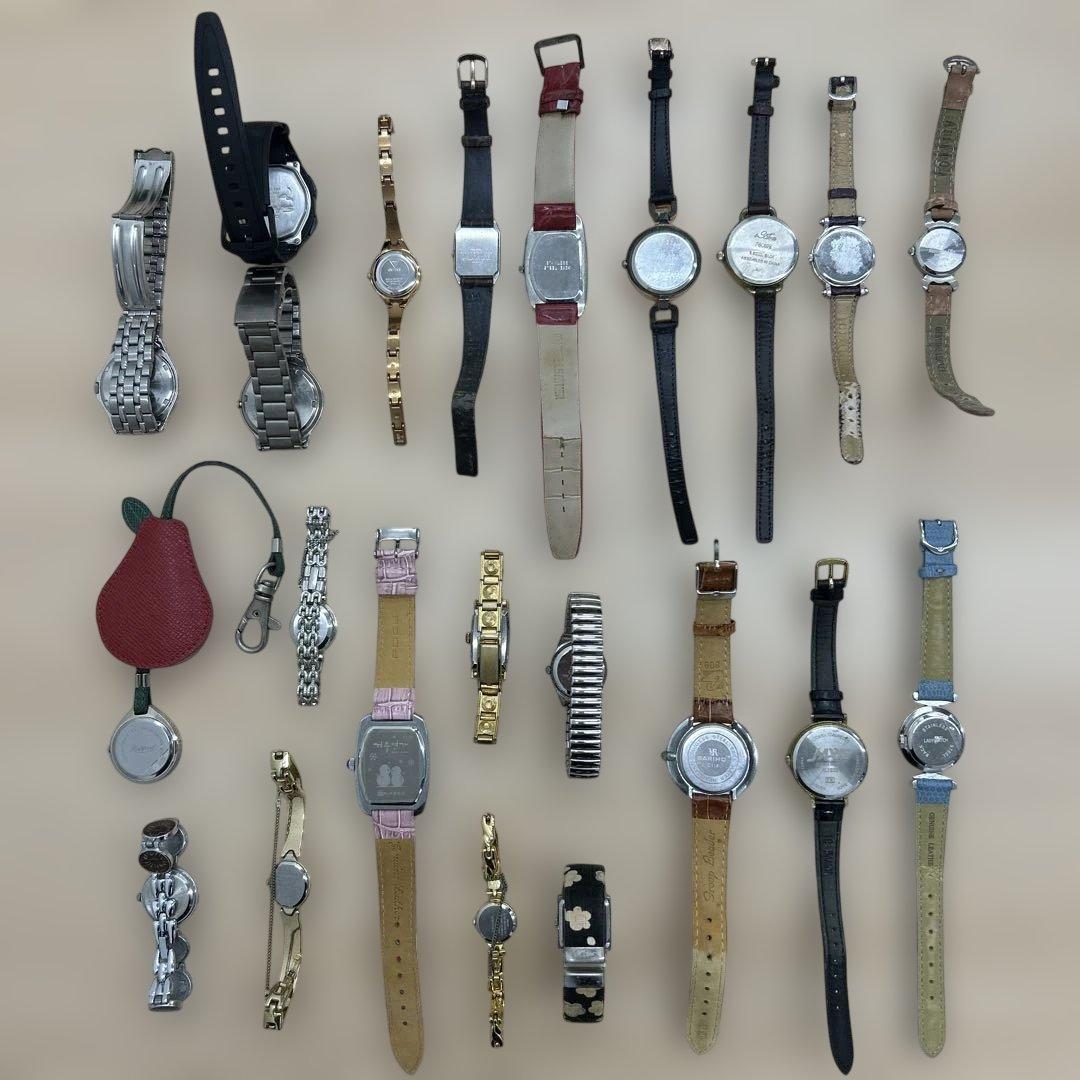 時計まとめ売り　カシオ　セイコー　アルバ　ゲス等