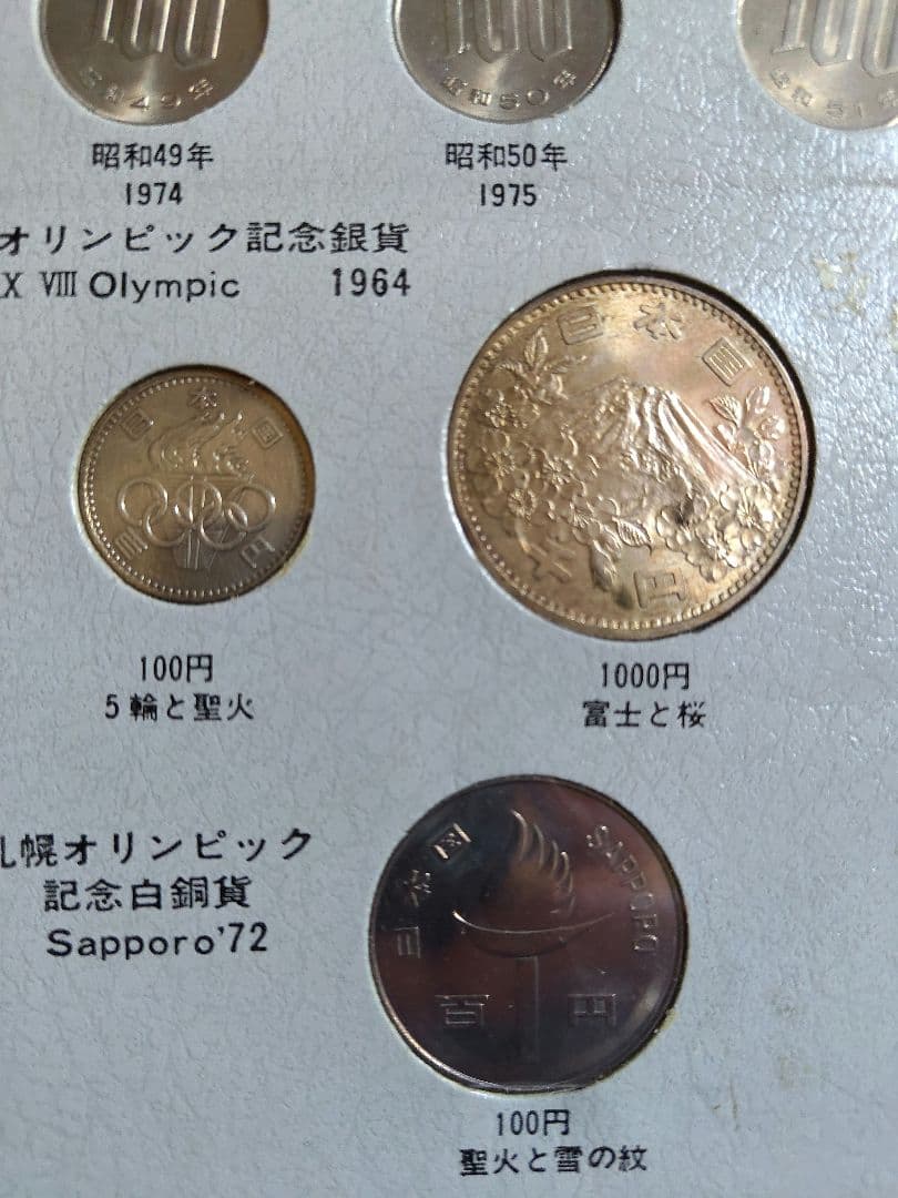 レア】日本 旧貨幣セット、現行コイン年号別アルバム