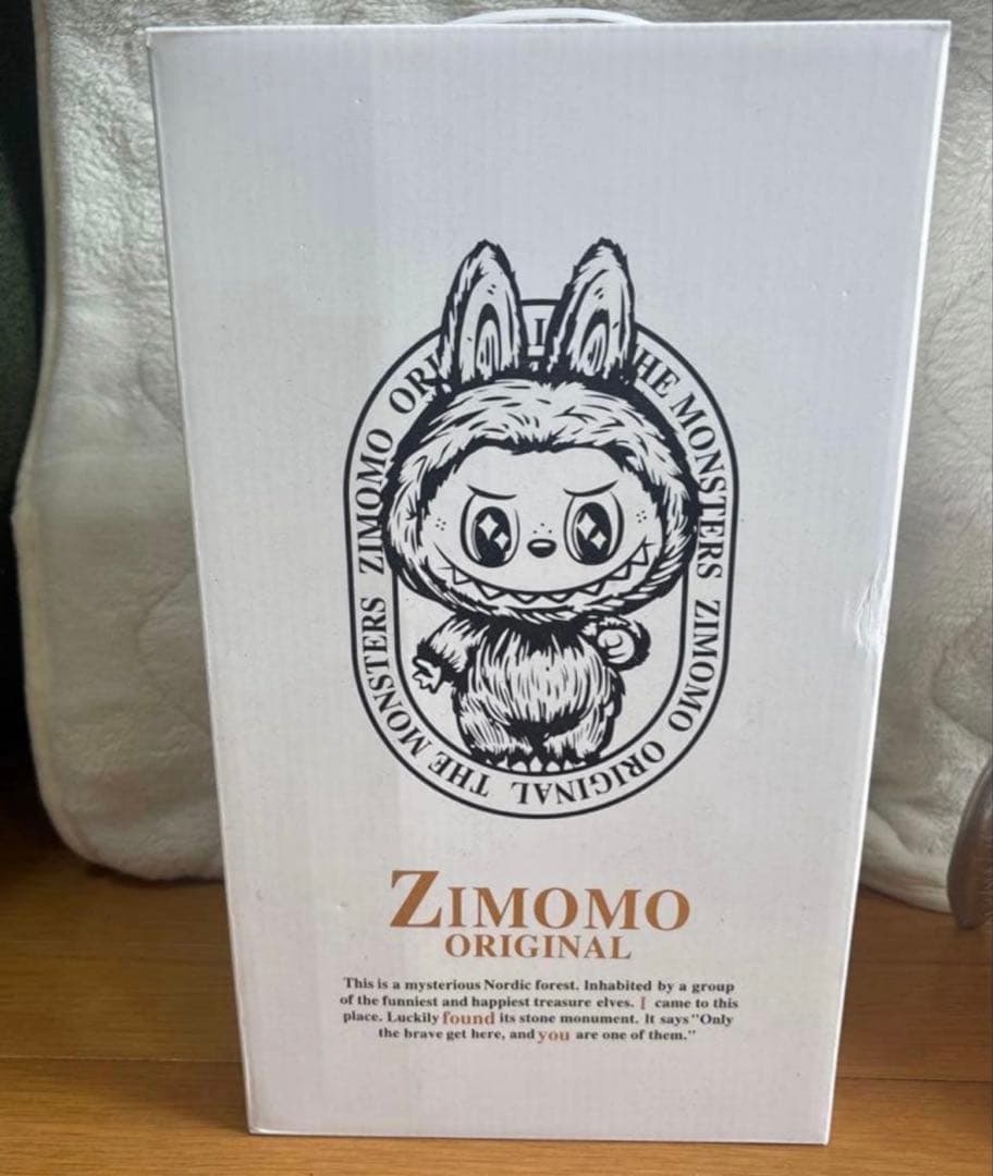 ラブブ 特大38㎝ ZIMOMO 海外限定 白色本日限定価格ラスト1点最終値下げ