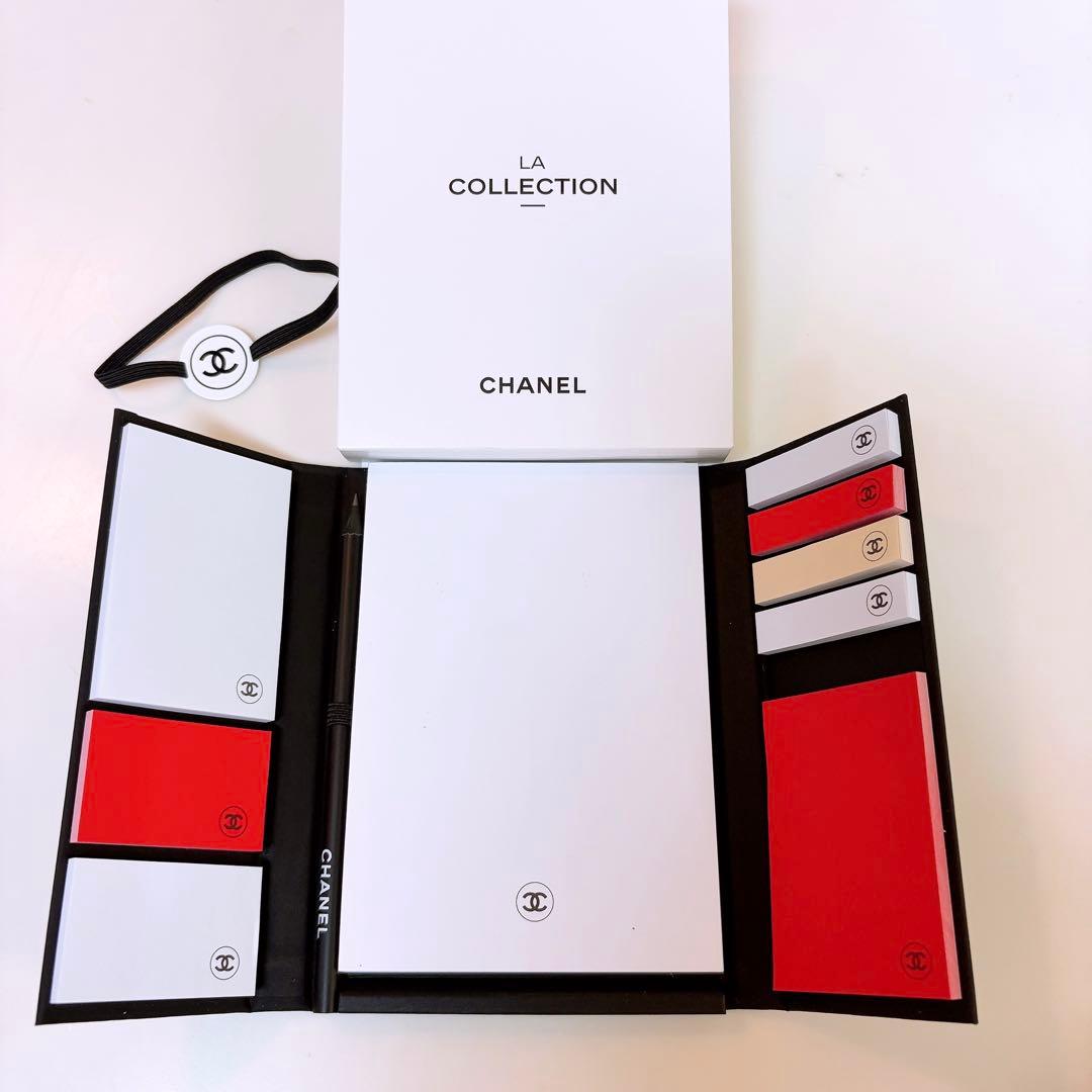 新品 CHANEL シャネル LACOLLECTION メモ帳セット 付箋 - メルカリ