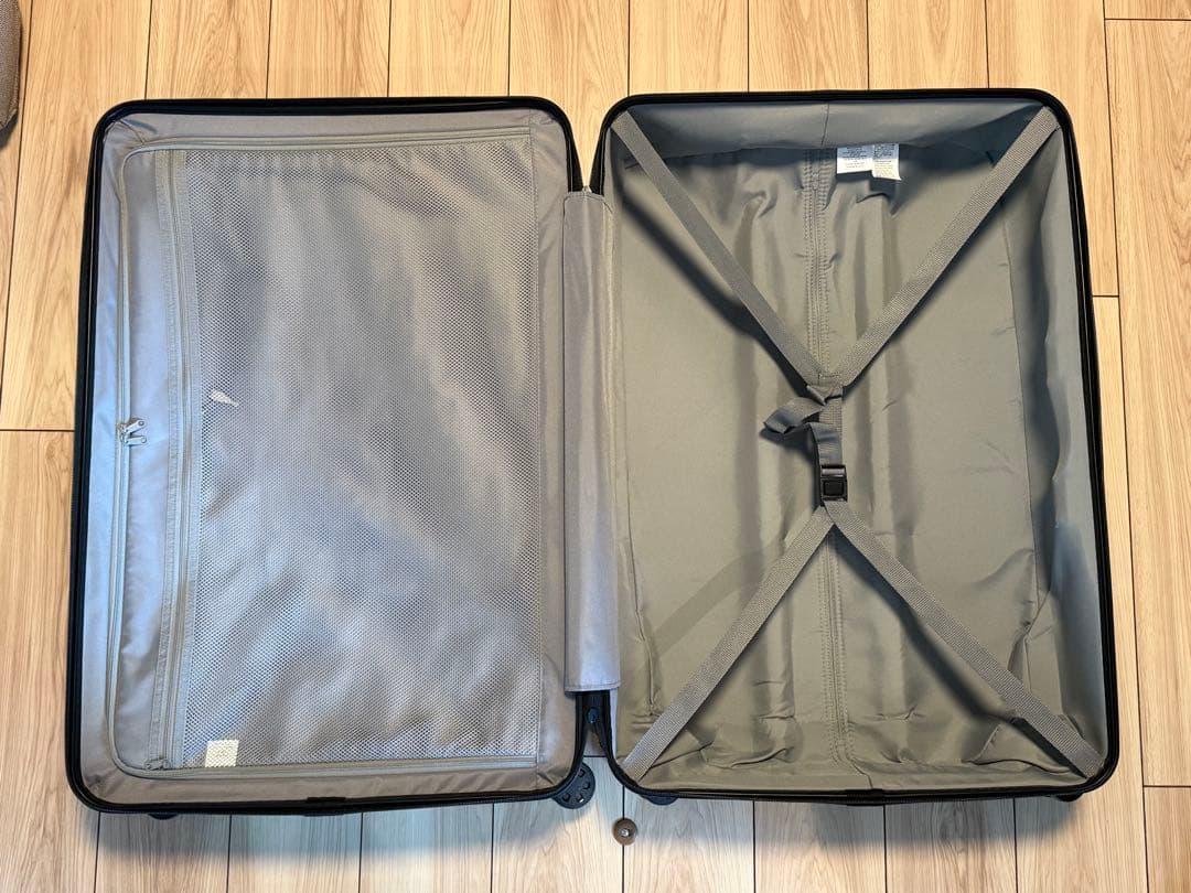 世田谷区・目黒区】無印良品 ハードキャリーケース（105L・黒）