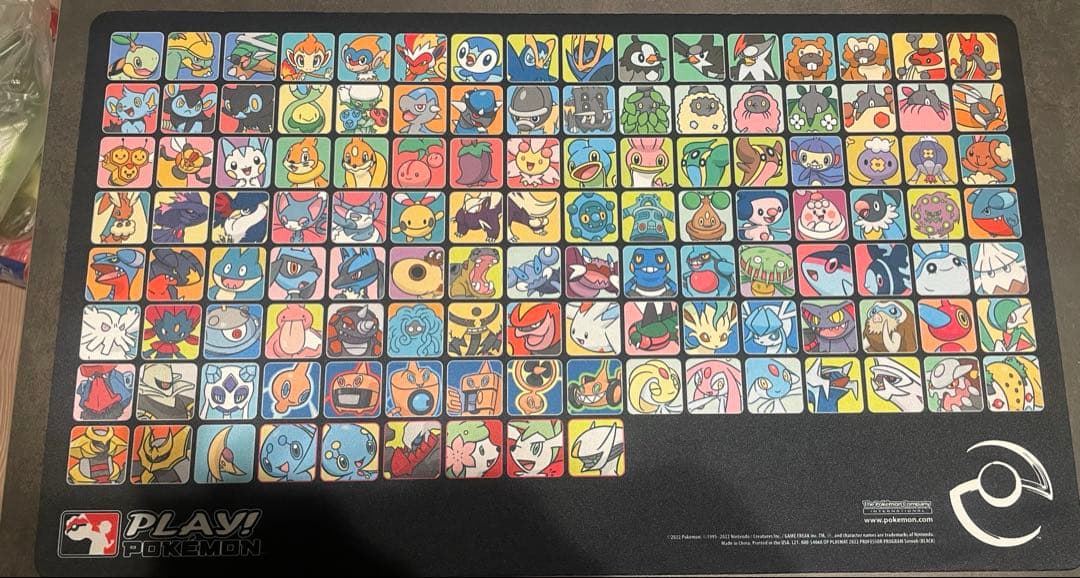 【一時的値下】プロフェッサー プログラム シンオウ 第4世代 プレイマット