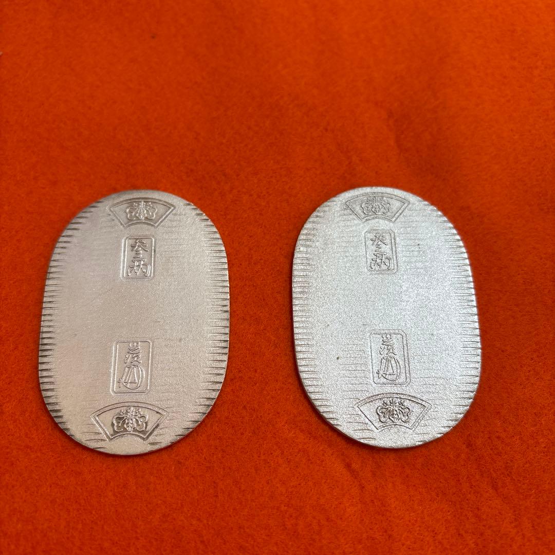 純銀小判2枚セット 佐川急便 - メルカリ