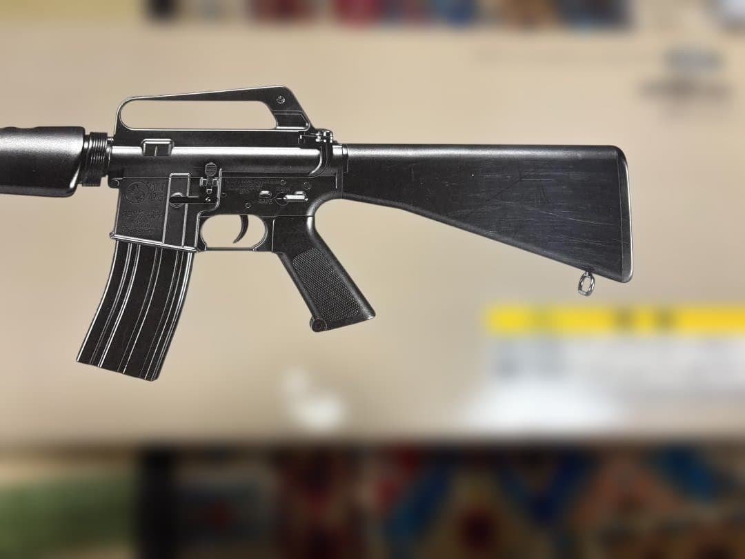 生産終了絶版品 マルイ エアーコッキングライフル コルト M16A1 状態良好品