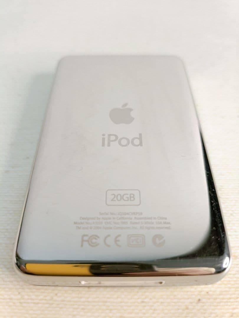iPod classic 20GB 動作確認済み