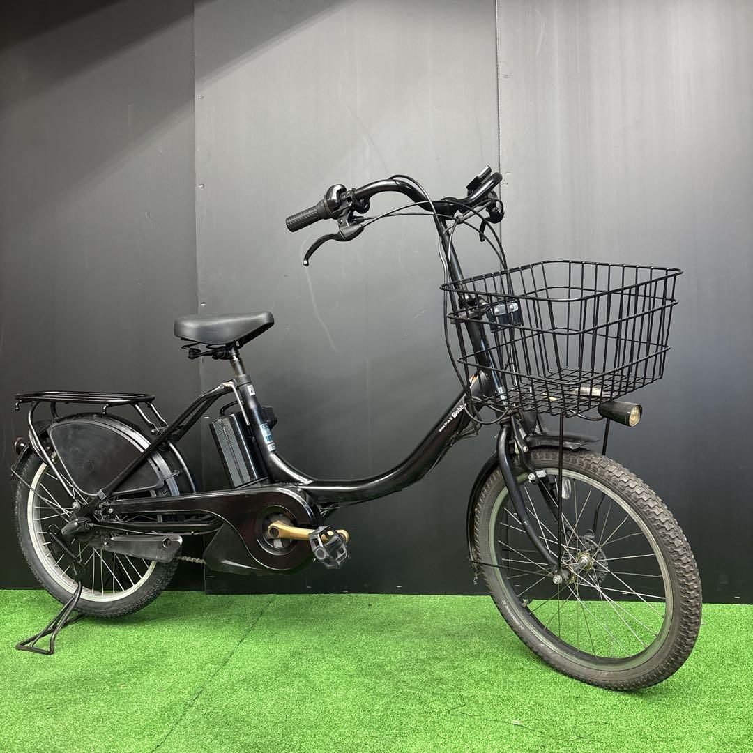 電動自転車 YAMAHA PAS Babby ブラック 3人乗り対応　18⚫️