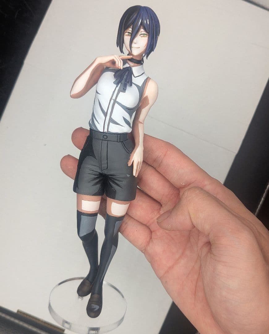 二次元塗装 リペイント チェンソーマン レゼ 一番くじ A賞 フィギュア