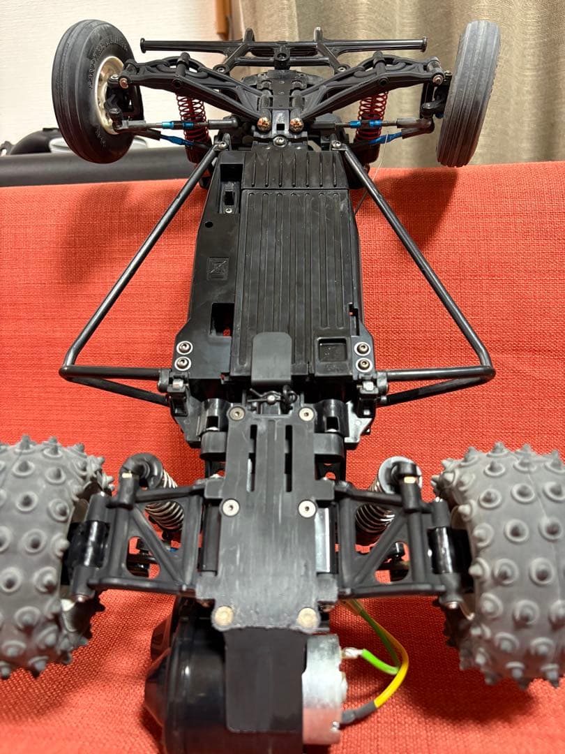 タミヤ ホーネットevo ピンクタイヤ他オプション付属　メカレス