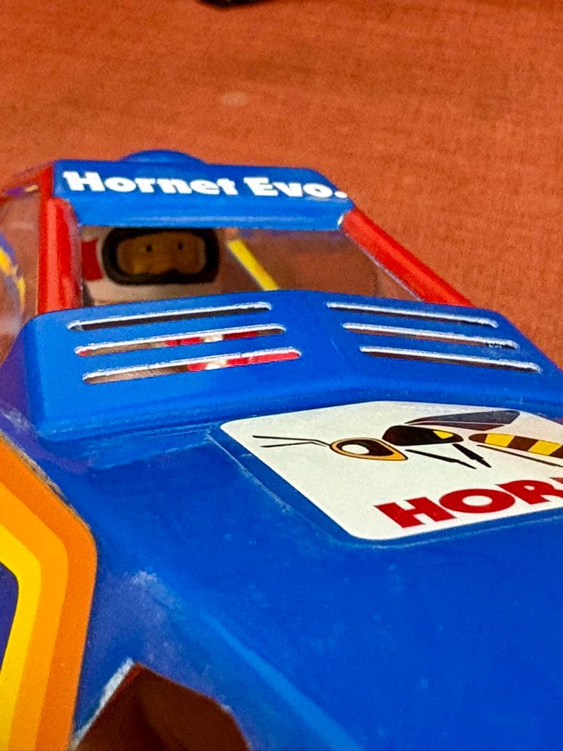 タミヤ ホーネットevo ピンクタイヤ他オプション付属　メカレス