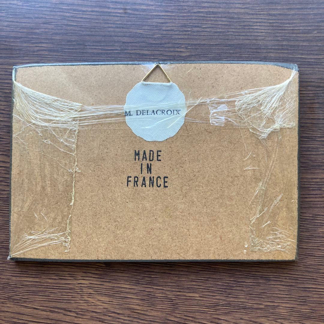 【新品⚫︎未使用】ミッシェル・ドラクロア　フランス製木製壁掛け4枚