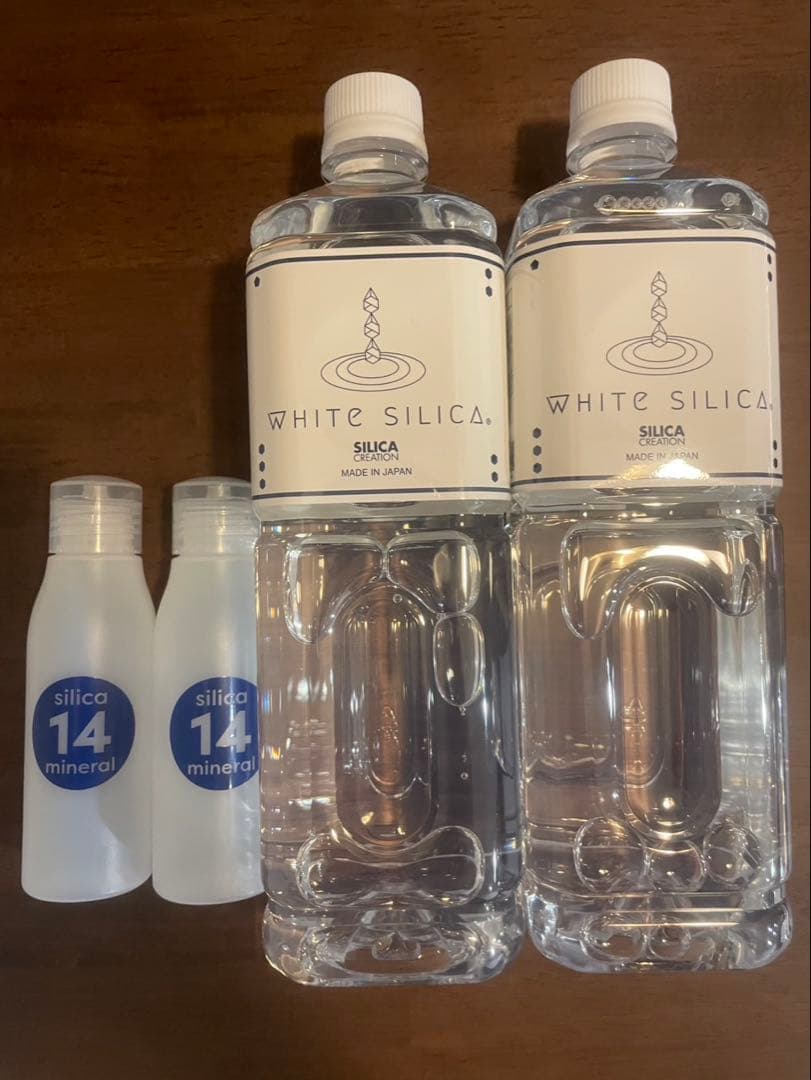 ホワイトシリカ1000ml 2個セット - メルカリ