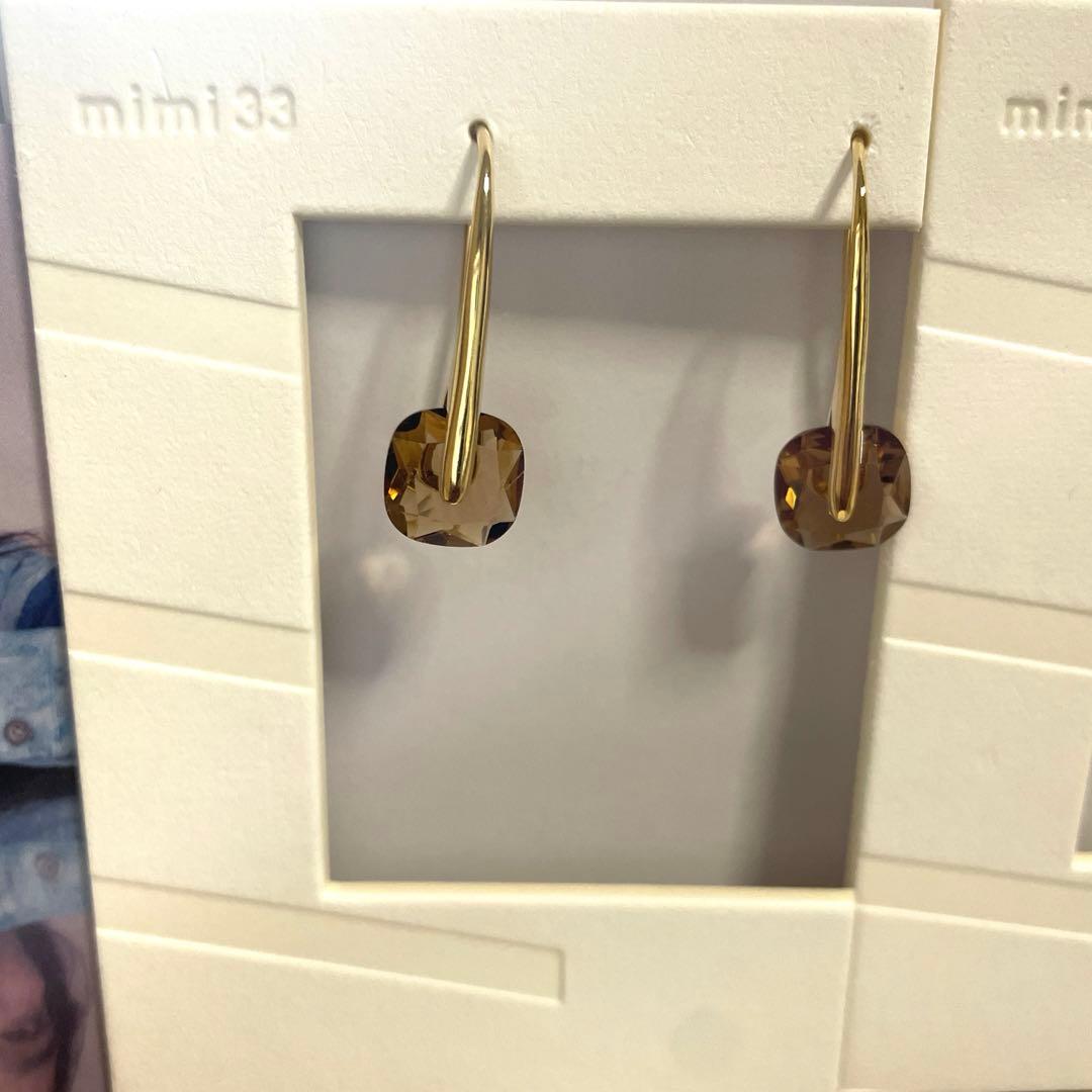 ⭐︎新品⭐︎mimi33 ゴールドフープ＆パールピアスセット - メルカリ