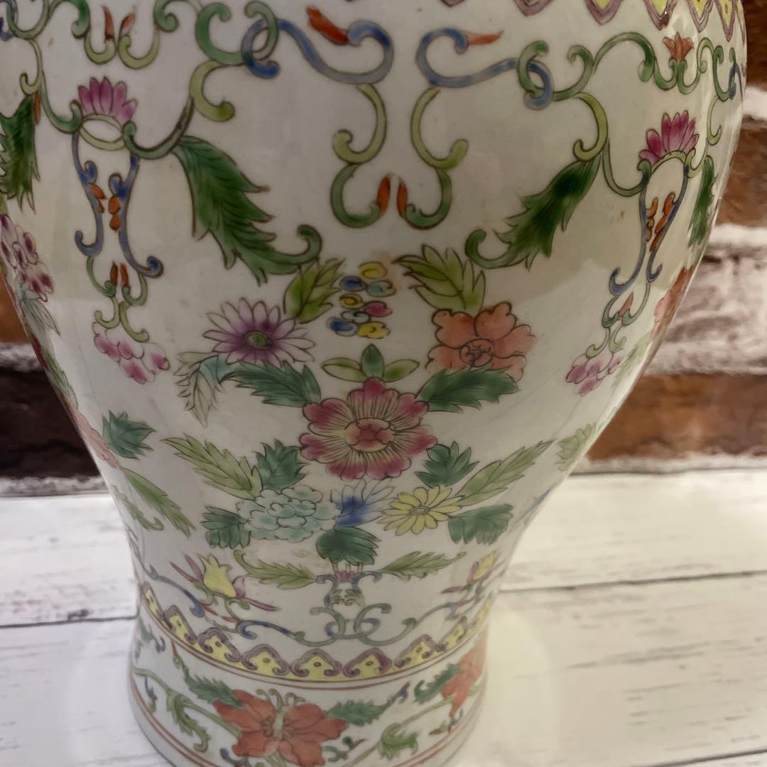 お値下げ 中国陶器 花瓶 花器 陶芸