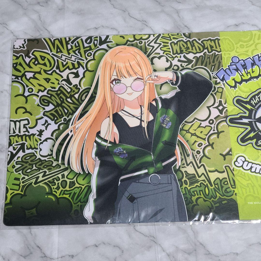 学園アイドルマスター TSUTAYA 紫雲清夏 ラバーマット - メルカリ