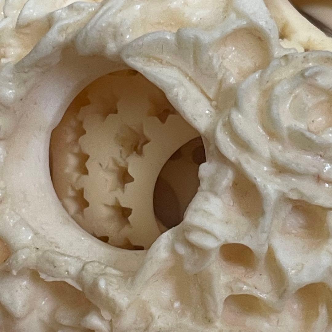 中国美術 象牙調 多層球 花瓶 彫刻 工芸品 置物