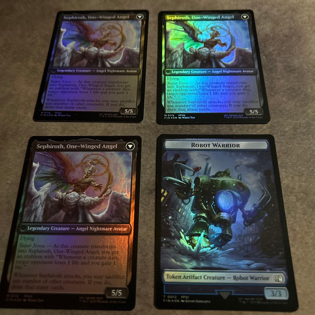 MTG】威名のソルジャー、セフィロス 紋章トークン