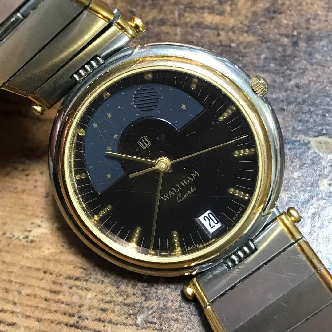 WALTHAM SWISS メンズ　腕時計。。