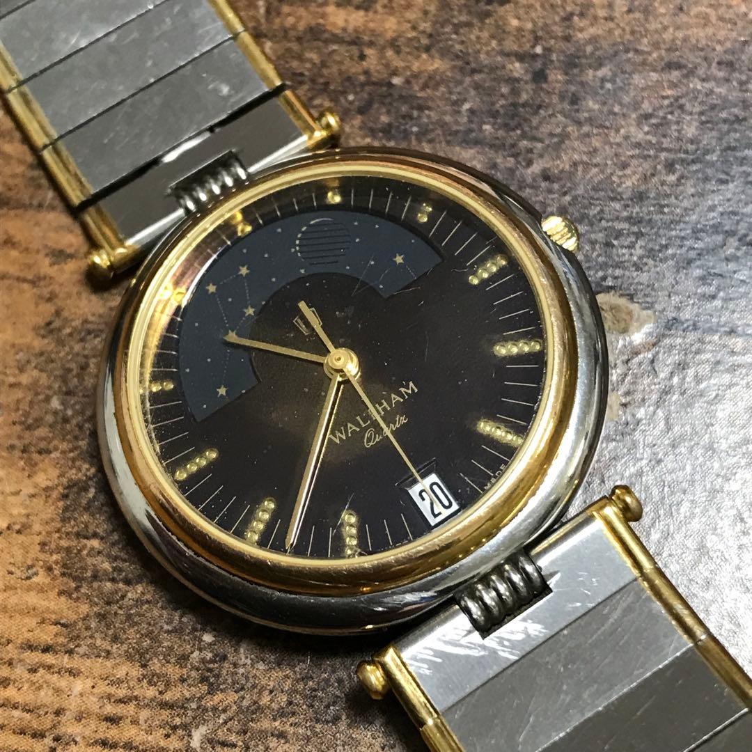 WALTHAM SWISS メンズ　腕時計。。