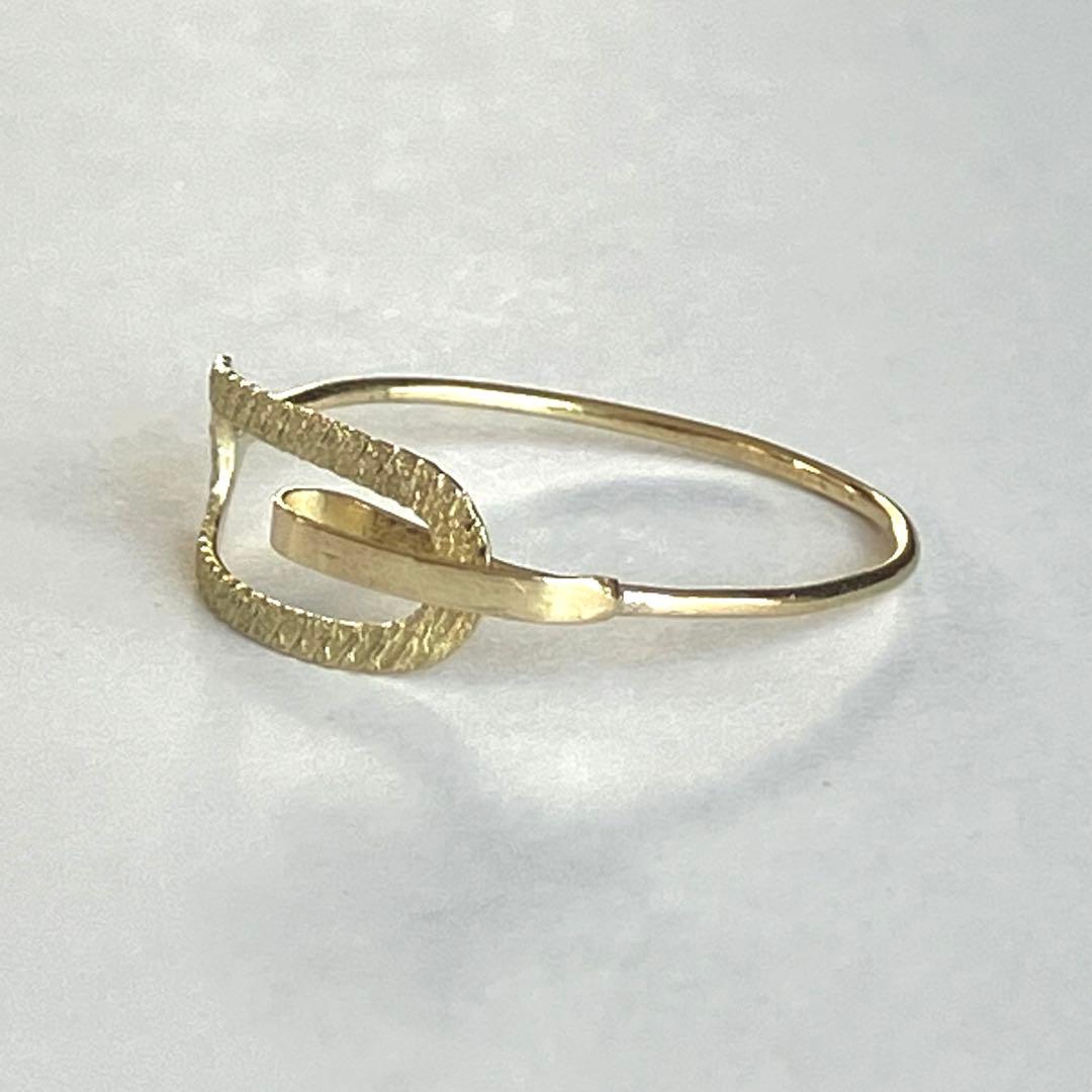 K18 18金　18号　リング　50