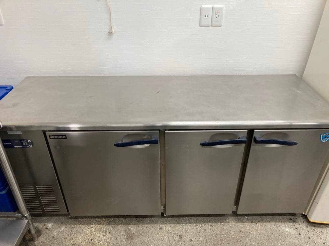 送料込1月末まで　ダイワ冷機　コールドテーブル　6061SS-EC 業務用冷凍庫