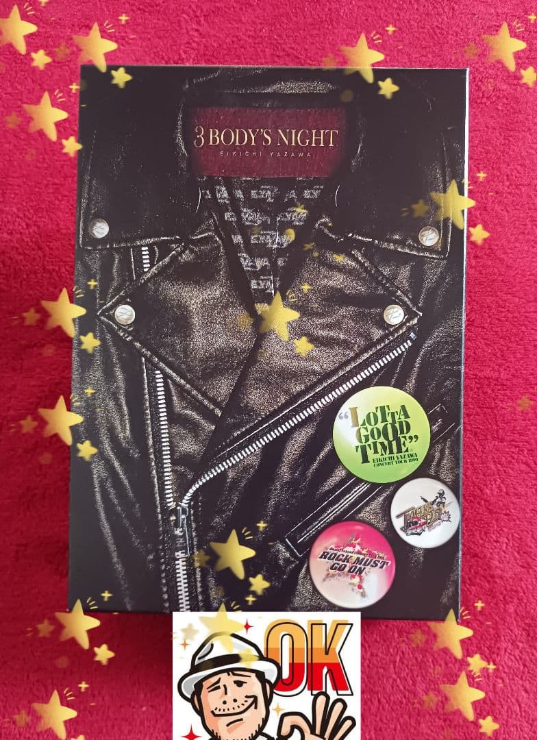 矢沢永吉/3 BODY'S NIGHT DVD BOX〈3枚組〉