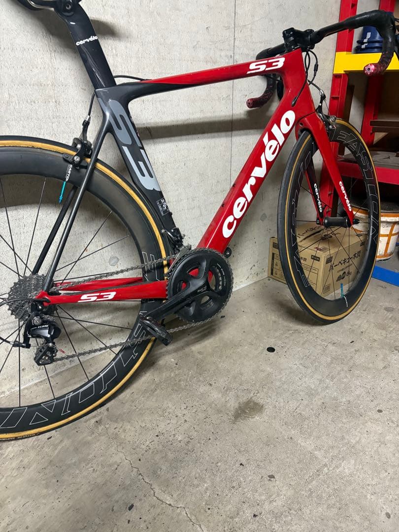 【値下げOKです】Cervelo S3 完成車 56