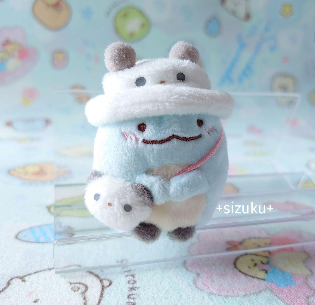 【新品・限定品】すみっコぐらし とかげ ぱんだ 観光バス てのりぬいぐるみ レア