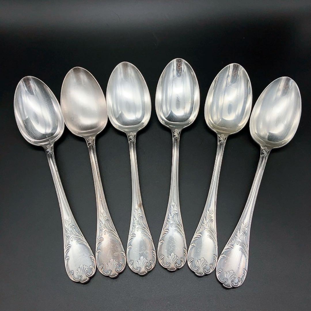 CHRISTOFLE マルリー テーブルスプーン 6本 クリストフル 21センチ