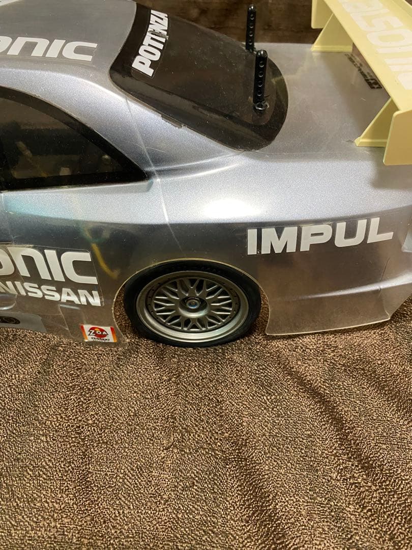 タミヤ　希少　Calsonic スカイラインGT-R TL01シャーシ