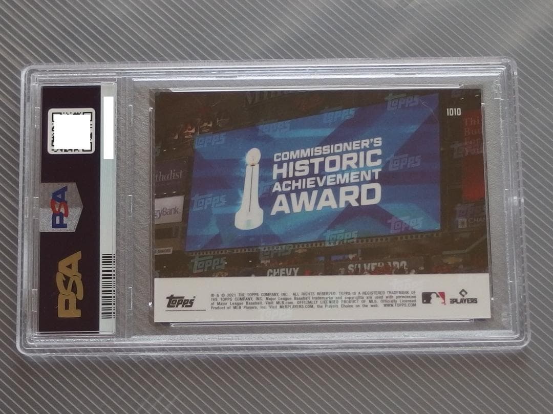 世界で1枚！ 大谷翔平 Topps now PSA10 パープルパラレル