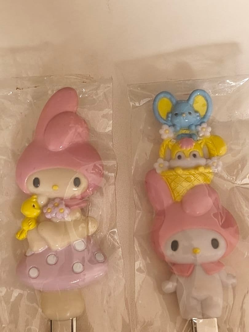 サンリオ 平成レトロ マイメロディ フラットくん フォーク スプーン