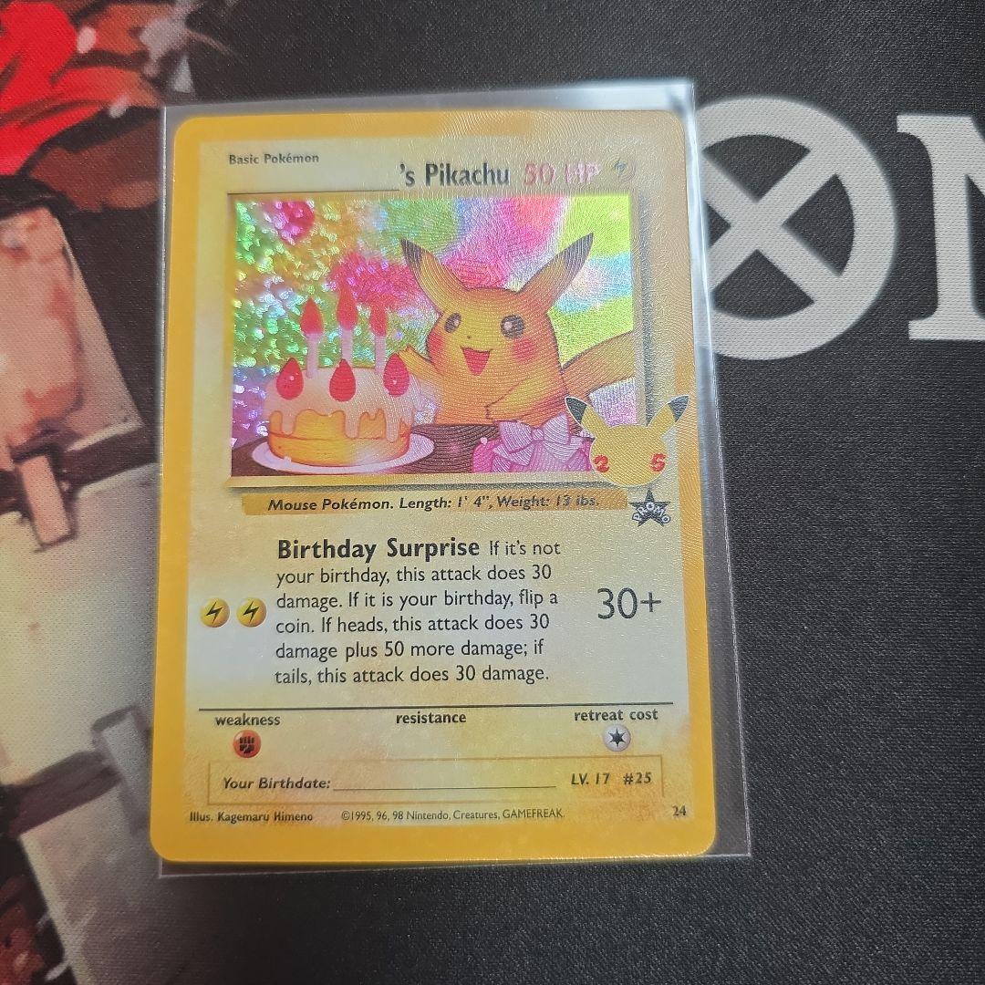 英語版 お誕生日ピカチュウ 25th 公式品 ポケモンカード - メルカリ