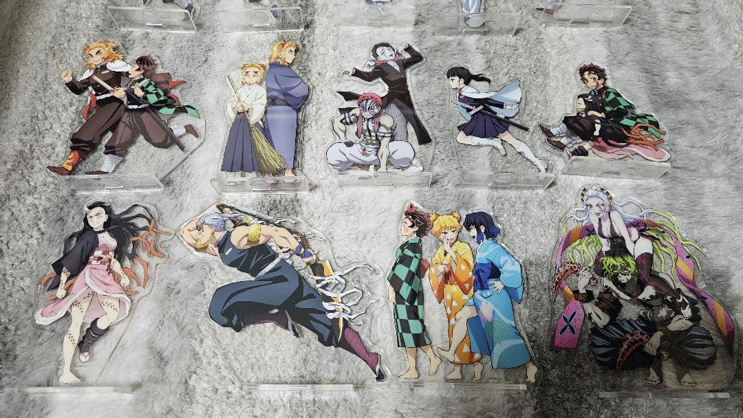 鬼滅の刃 アクリルスタンド 19個セット DVD特典 冨岡義勇 煉獄杏寿郎など